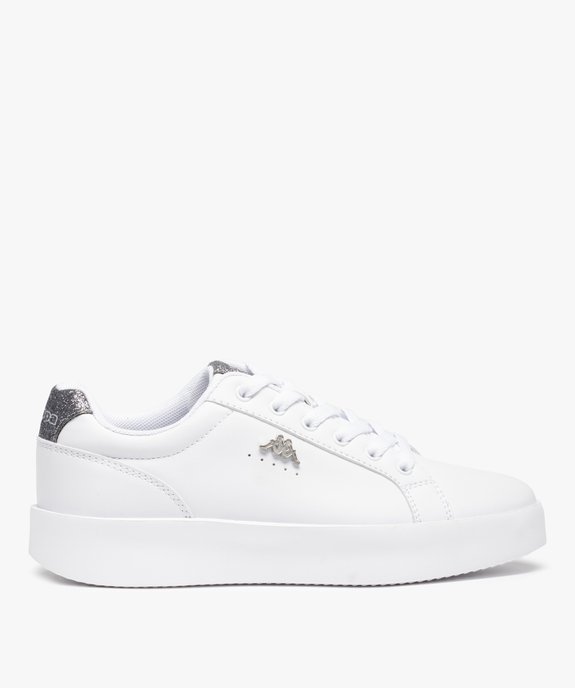 Baskets femme unies à contrefort pailleté - Kappa vue1 - KAPPA - GEMO
