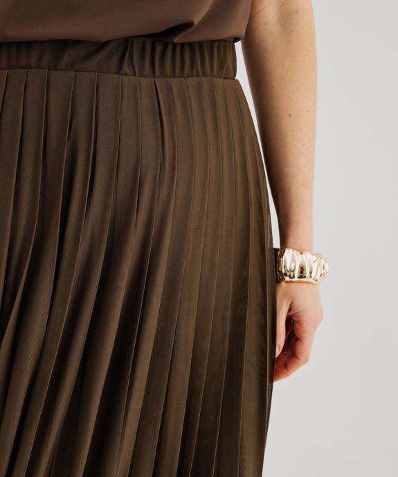 Jupe plissée en maille résille fluide femme vue2 - GEMO(FEMME PAP) - GEMO