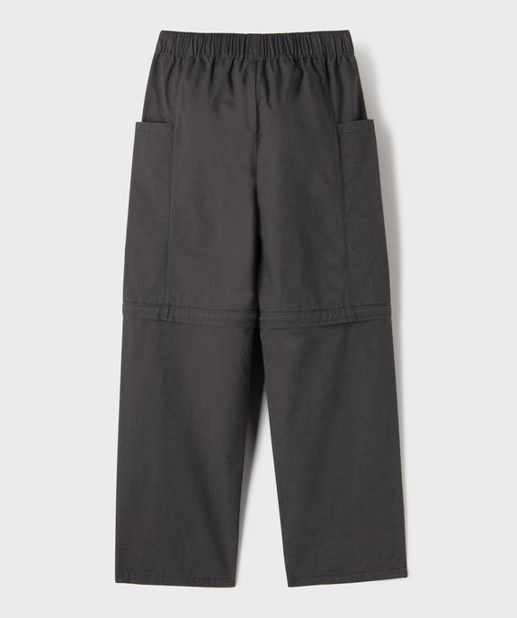 Pantalon loose transformable en short garçon vue5 - GEMO (JUNIOR) - GEMO