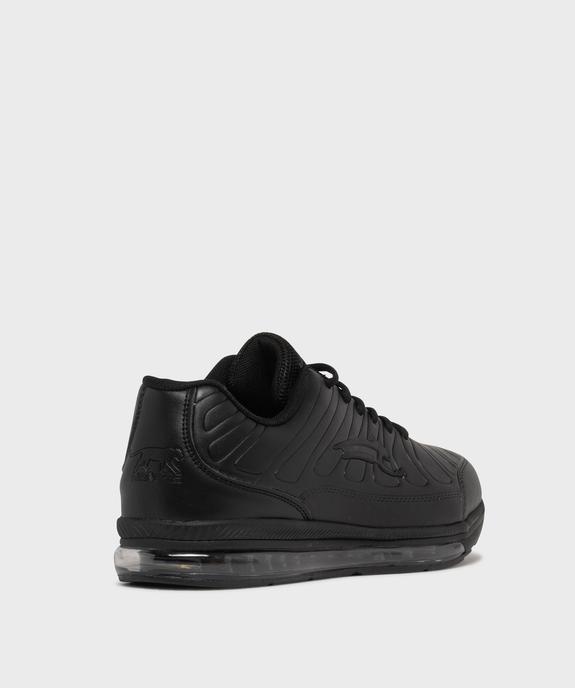 Baskets dessus embossé avec semelle bulle d’air homme - Airness vue4 - AIRNESS - GEMO