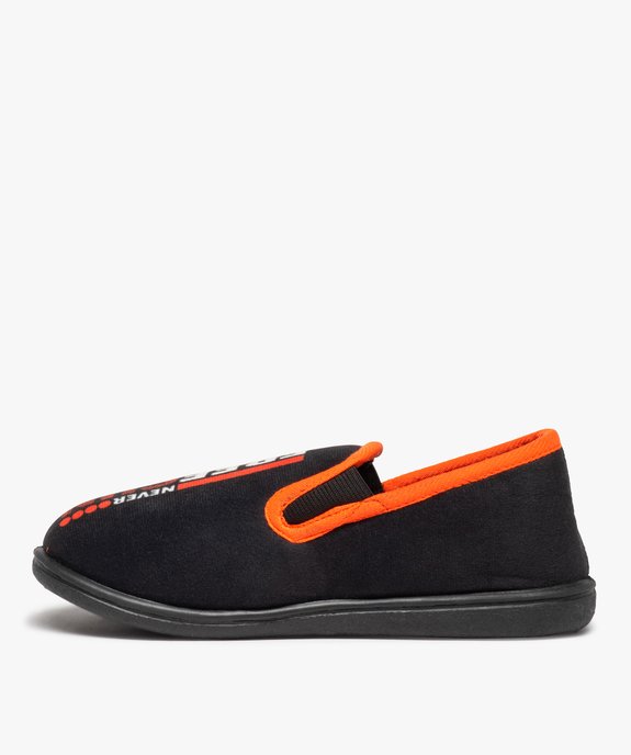 Chaussons garçon en velours imprimé – Freegun vue3 - FREEGUN - GEMO