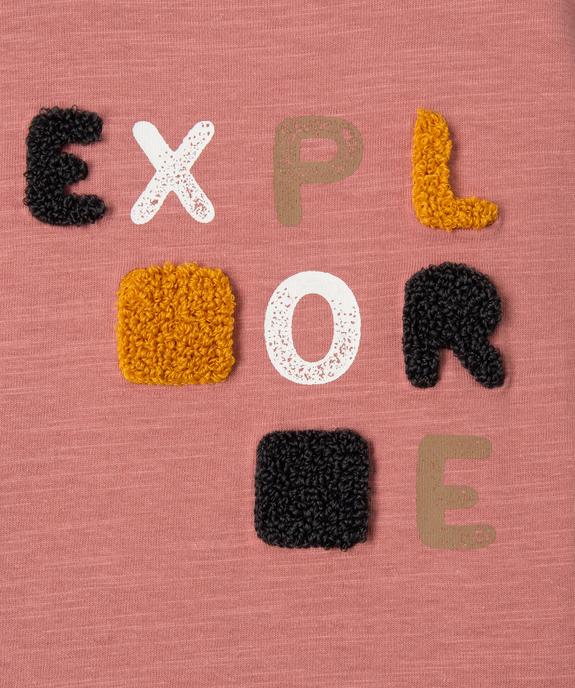 Tee-shirt manches courtes imprimé bébé garçon vue2 - GEMO(BEBE DEBT) - GEMO