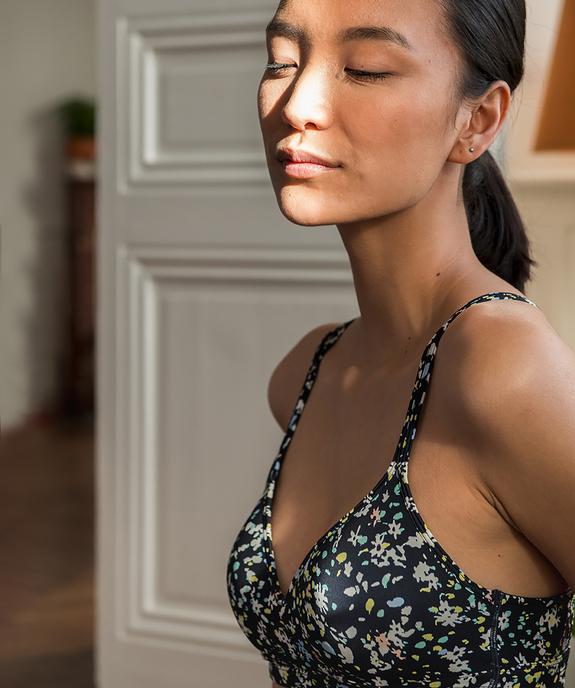 Soutien-gorge de sport push-up – Maintien moyen vue6 - GEMO(HOMWR FEM) - GEMO