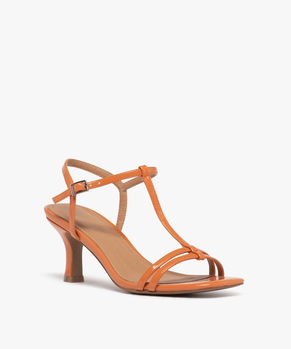 Sandales à talon multibrides femme vue3 - FOLLOW ME - GEMO