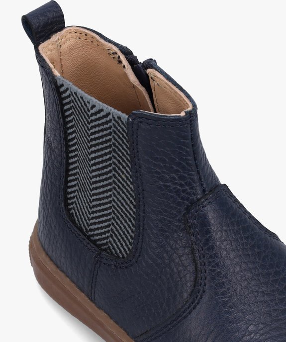 Boots bébé dessus cuir à zip - NA! vue6 - NA! - GEMO