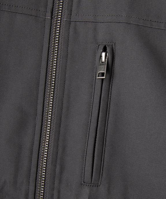 Veste zippée matelassée à col velours garçon vue3 - GEMO 4G GARCON - GEMO