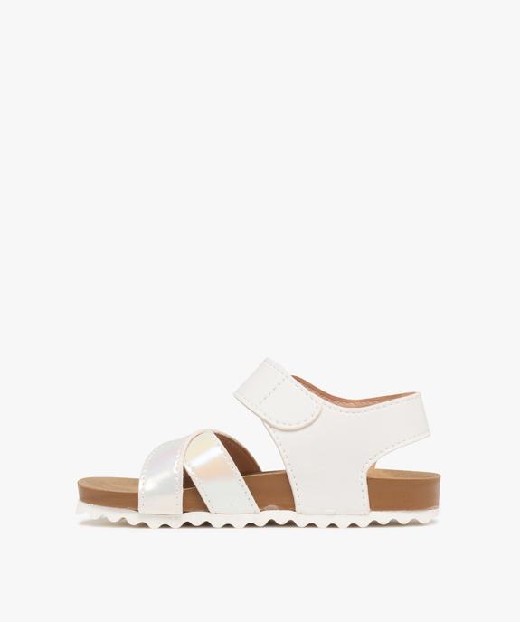 Sandales à brides croisées fermeture scratch fille - Lovely Wings vue3 - LOVELY WINGS - GEMO