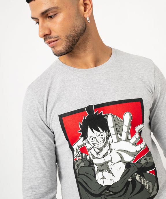 Pyjama bicolore homme - One Piece vue2 - ONE PIECE - GEMO