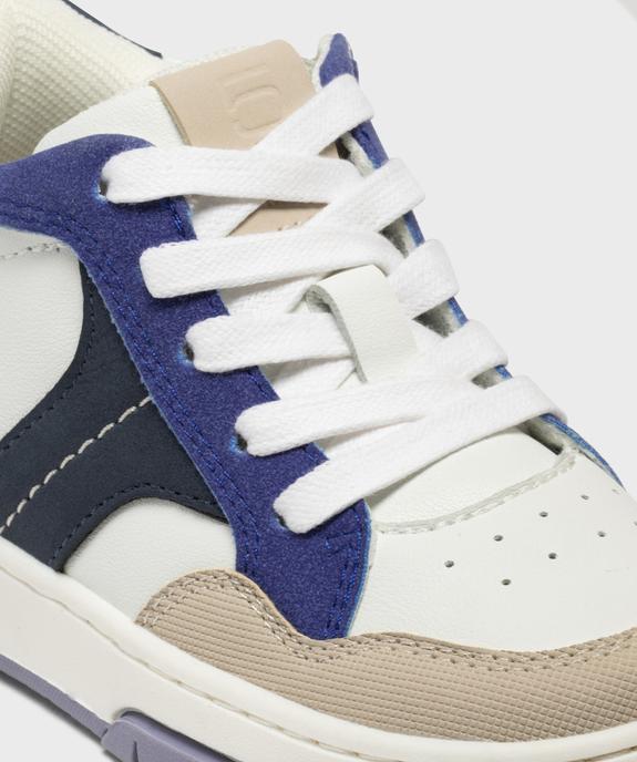 Baskets montantes à lacets et zip garçon  - 5 Miles vue6 - 5 MILES - GEMO