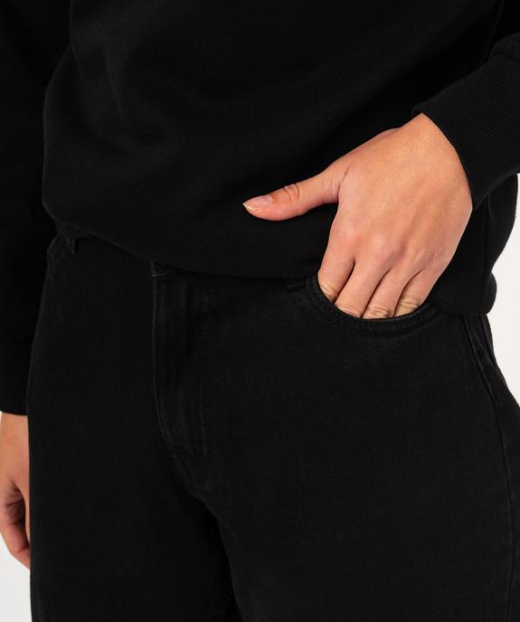 Jean mom taille haute femme vue2 - GEMO(FEMME PAP) - GEMO