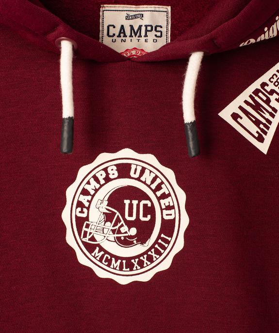 Sweat à capuche en molleton imprimé garçon - Camps United vue2 - CAMPS UNITED - GEMO