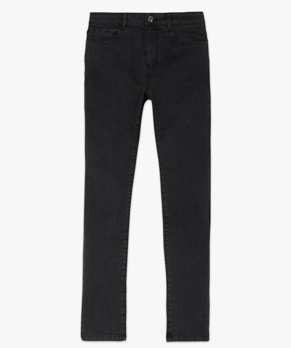 Jean coupe slim taille haute femme vue7 - GEMO 4G FEMME - GEMO