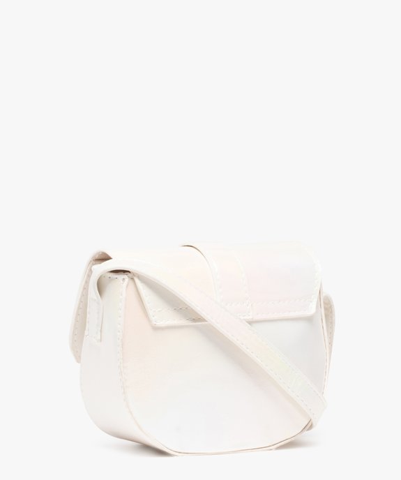 Sac fille avec rabat à boucle métallique vue2 - GEMO (ENFANT) - GEMO