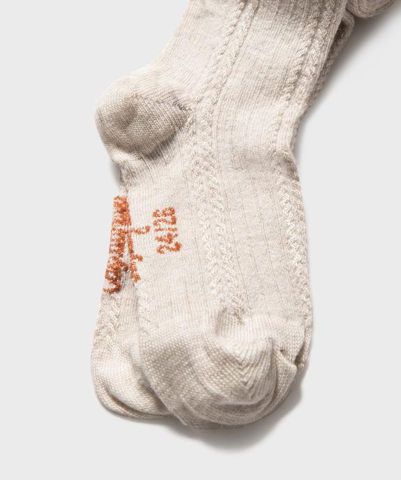 Collant chaud bébé fille - LuluCastagnette vue2 - LULUCASTAGNETTE - GEMO