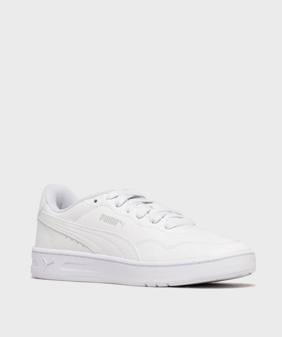 Basket basses à lacets et épaisse semelle Court Lally femme - Puma vue2 - PUMA - GEMO