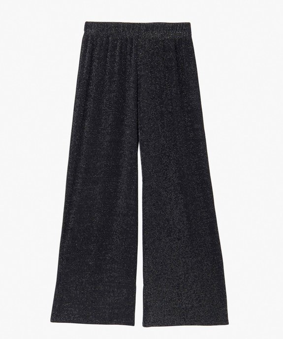 Pantacourt femme en maille scintillante vue4 - GEMO(FEMME PAP) - GEMO