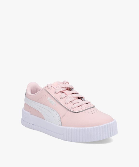 Baskets fille bicolores à lacets – Puma Carina vue2 - PUMA - GEMO