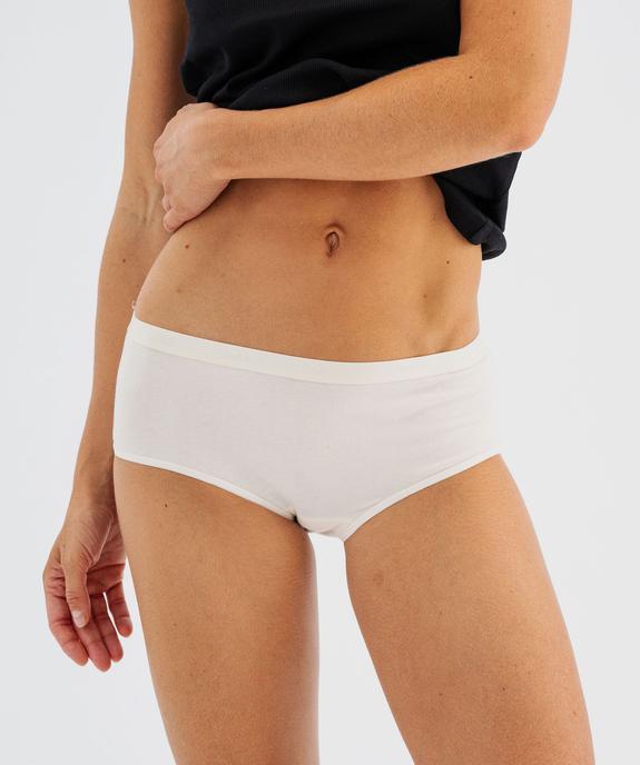 Boxers en coton stretch femme - Les Pockets Eco Dim (lot de 3) vue3 - DIM - GEMO