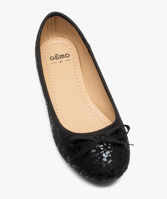Ballerines fille unies en matière vernie et mate vue5 - GEMO (ENFANT) - GEMO