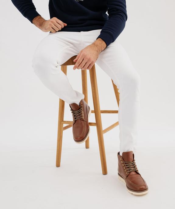 Jean skinny en denim de coton stretch homme vue1 - GEMO 4G HOMME - GEMO