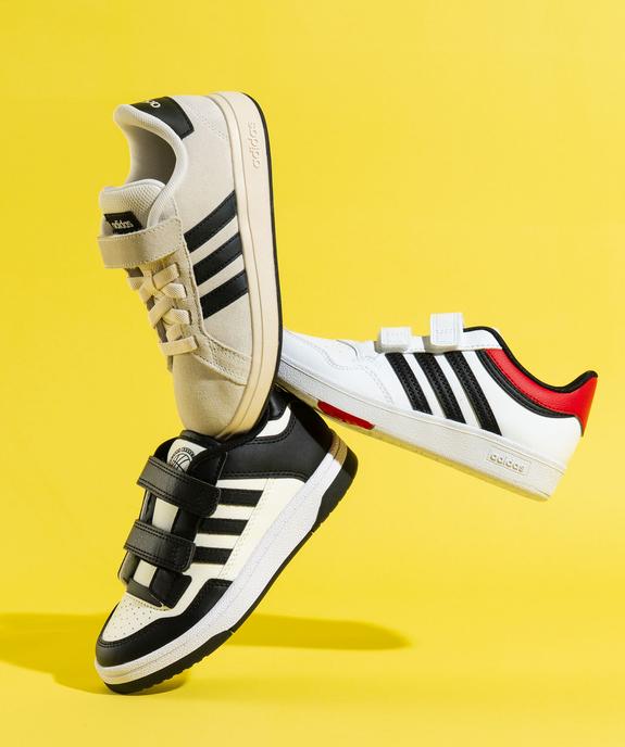 Baskets Hoops 4.0 fermeture scratch enfant - Adidas vue7 - ADIDAS - GEMO