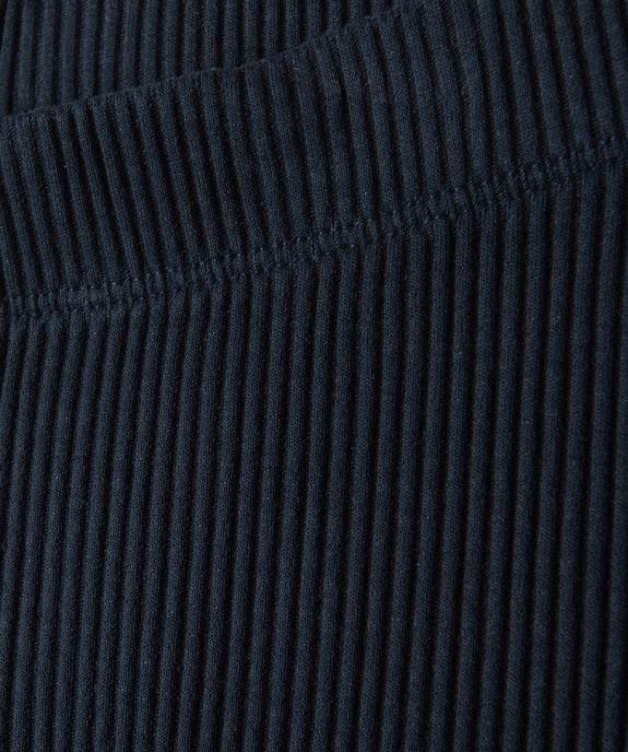 Legging fille long en maille côtelée - LuluCastagnette vue2 - LULUCASTAGNETTE - GEMO