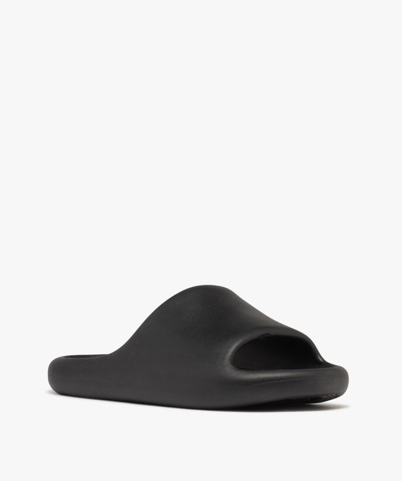 Mules de plage moulées avec bride femme vue2 - GEMO (PLAGE) - GEMO