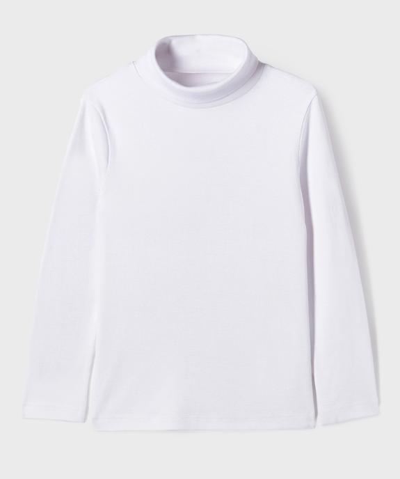 Tee-shirt col montant manches longues garçon vue1 - GEMO 4G GARCON - GEMO