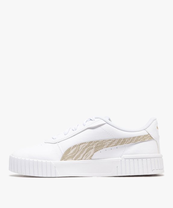 Baskets à semelle épaisse Carina Zebra fille - Puma vue3 - PUMA - GEMO