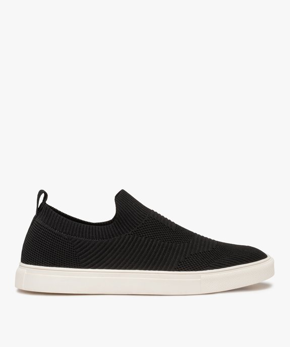 Baskets homme style chaussettes en maille unie vue1 - GEMO (SPORTSWR) - GEMO
