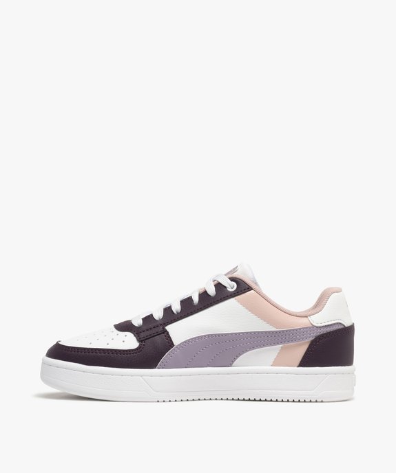 Baskets fille tricolores avec lacets élastiques Caven - Puma vue3 - PUMA - GEMO