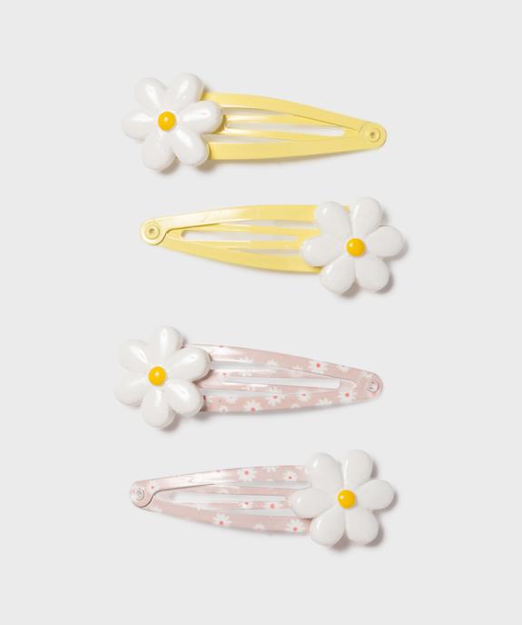 Pinces à cheveux clic clac fantaisie (lot de 4) vue1 - GEMO (ACCESS) - GEMO