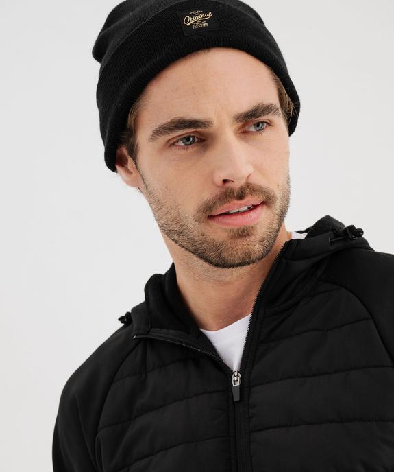 Sweat zippé à capuche intérieur polaire homme vue2 - GEMO (HOMME) - GEMO