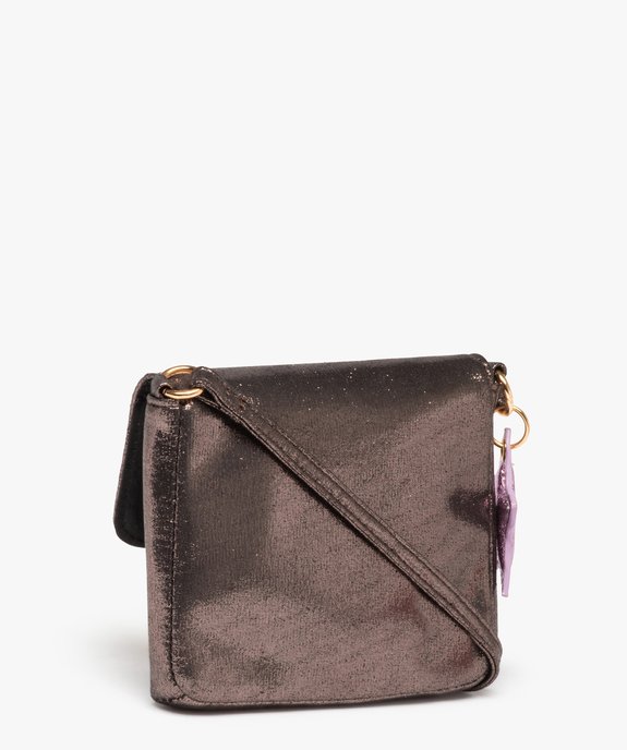 Sac fille pailleté à rabat et breloque étoile vue2 - GEMO (ENFANT) - GEMO