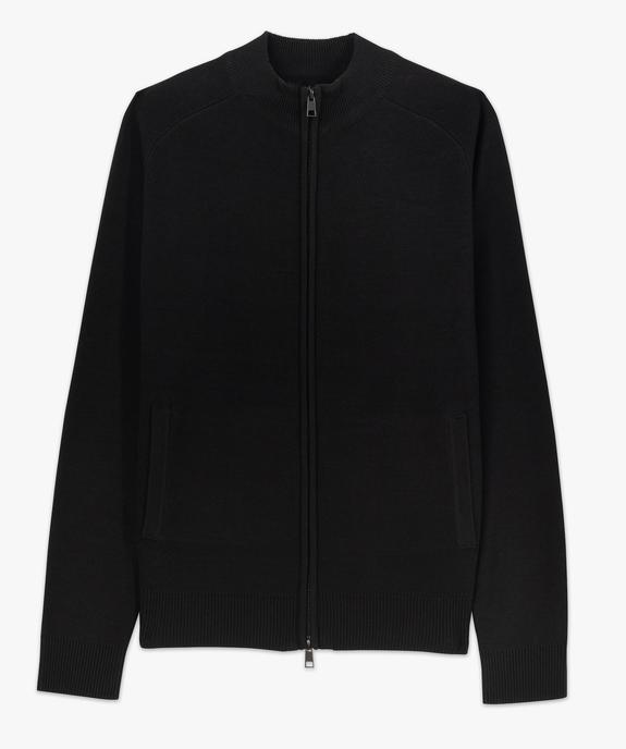 Gilet zippé à col montant homme vue4 - GEMO (HOMME) - GEMO