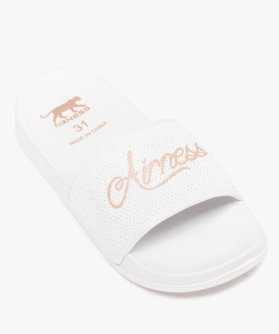 Mules de piscine fille ornées de sequins – Airness vue6 - AIRNESS - GEMO