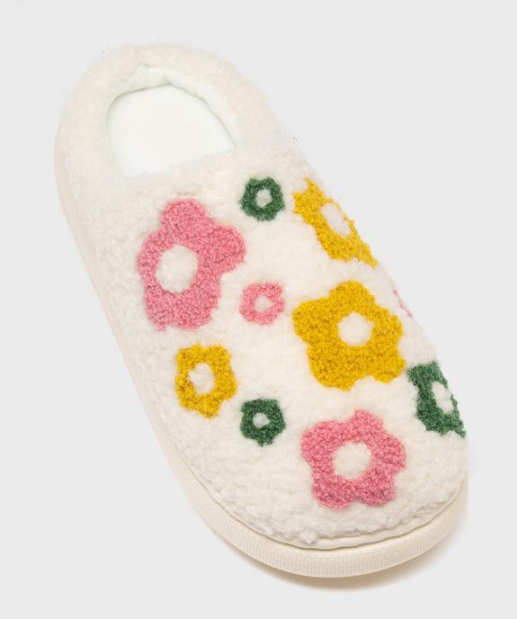 Chaussons mules chaudes et douillettes femme vue5 - GEMO 4G FEMME - GEMO