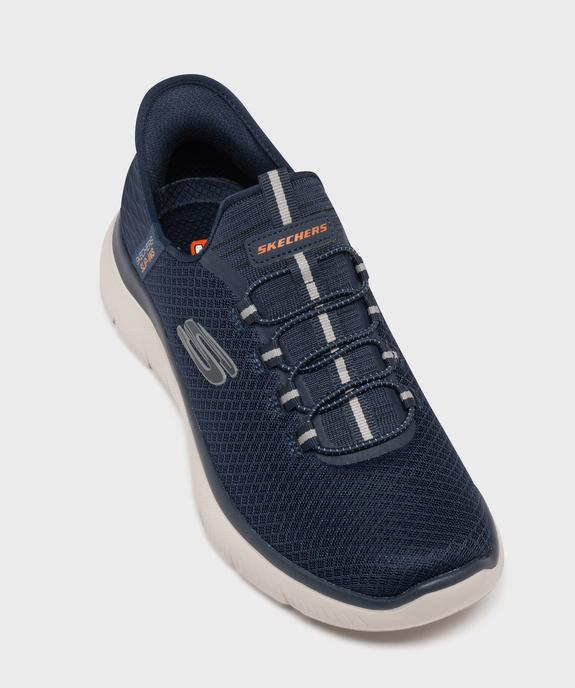 Baskets Slip-ins Summits en toile homme - Skechers vue5 - SKECHERS - GEMO