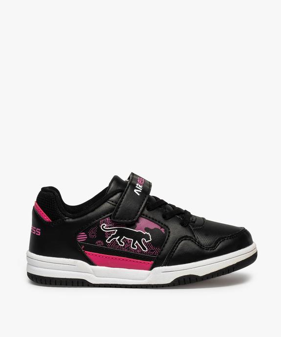 Baskets fille bicolore avec fermeture scratch - Airness vue1 - AIRNESS - GEMO