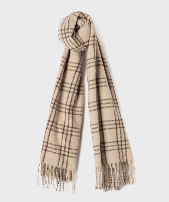 Écharpe plaid moelleuse et douce à carreaux femme - GEMO (ACCESS) Écharpe plaid moelleuse et douce à carreaux femme vue1 - GEMO (ACCESS) - GEMO