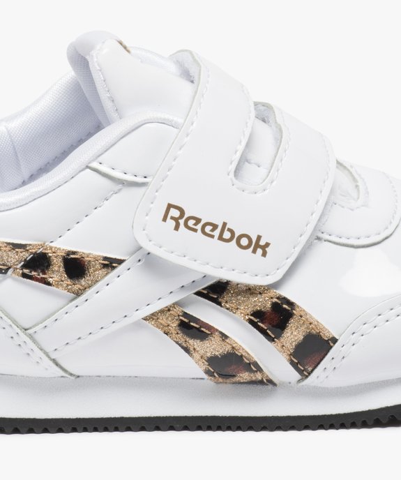 Baskets fille avec empiècement fantaisie - Reebok  vue6 - REEBOK - GEMO