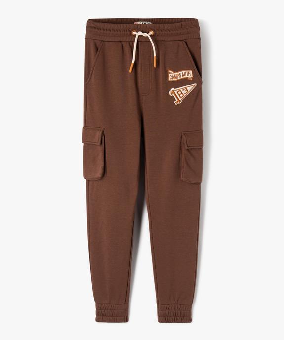 Pantalon de jogging look cargo garçon - Camps United vue1 - CAMPS UNITED - GEMO