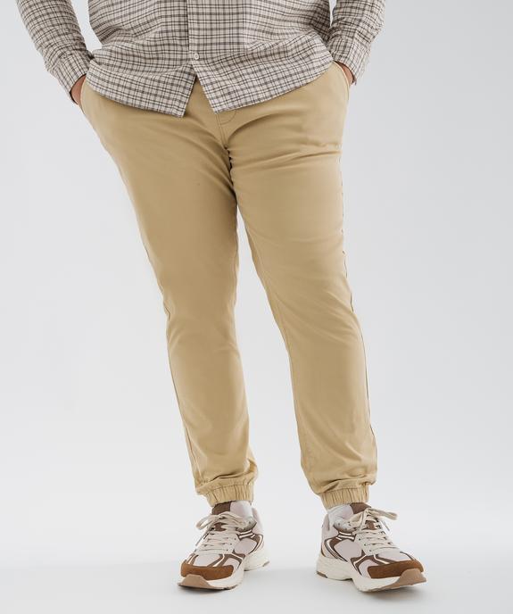 Pantalon jogger homme vue6 - GEMO 4G HOMME - GEMO