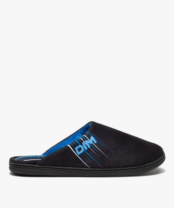 Chaussons homme mules tout confort en velours - DIM vue1 - DIM - GEMO