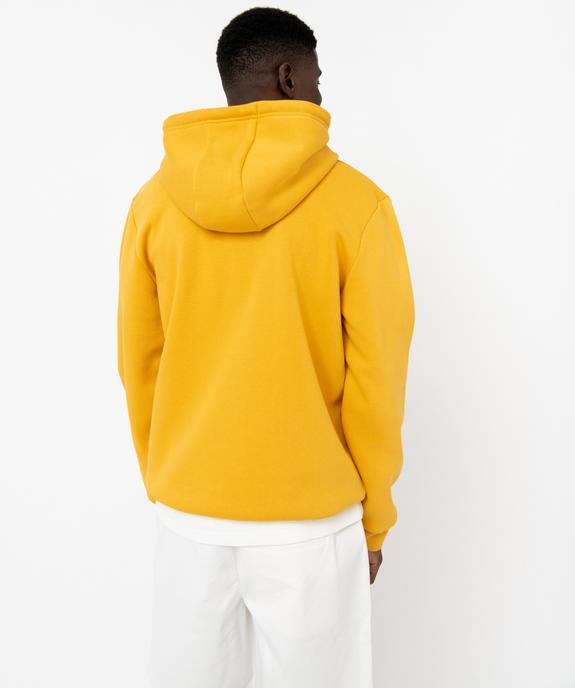Sweat à capuche intérieur molletonné homme vue3 - GEMO 4G HOMME - GEMO