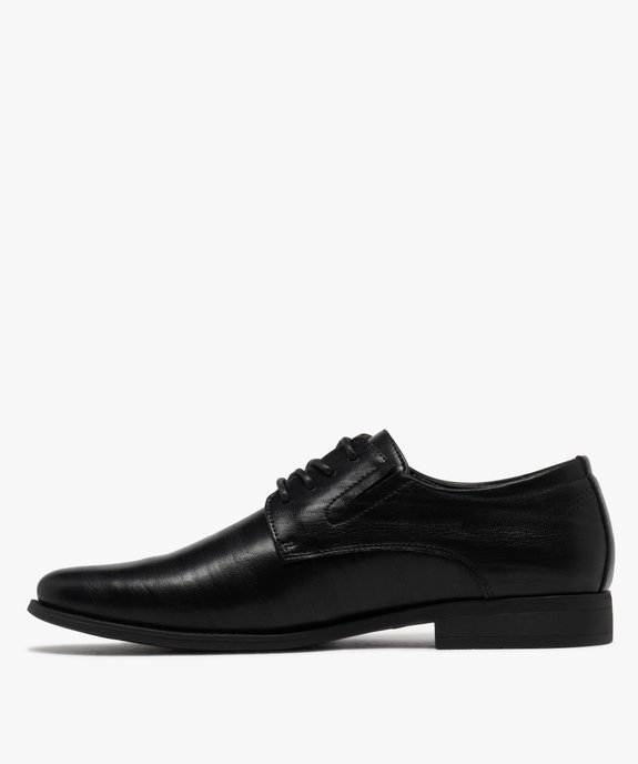 Derbies unis à lacets ronds homme vue4 - MARIO BALDANO - GEMO