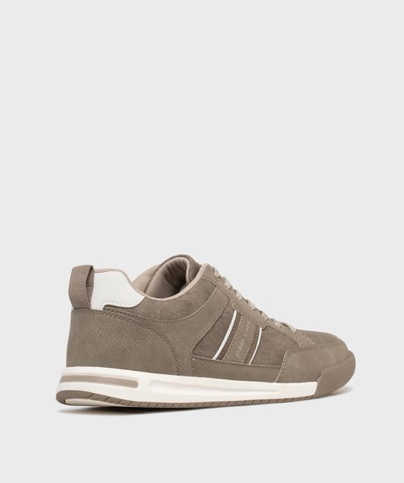 Tennis en toile look urbain homme - Urban Steps vue4 - URBAN STEPS GEMO FOR GOOD - GEMO