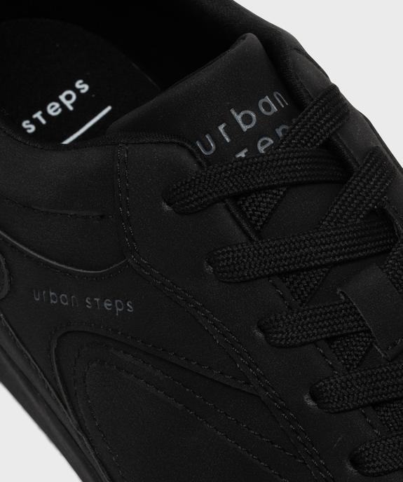 Baskets basses à fine semelle look sport automobile homme vue6 - URBAN STEPS - GEMO