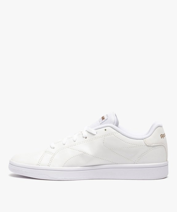 Tennis femme unies à lacets - Reebok Royal Complete CLN vue3 - REEBOK - GEMO