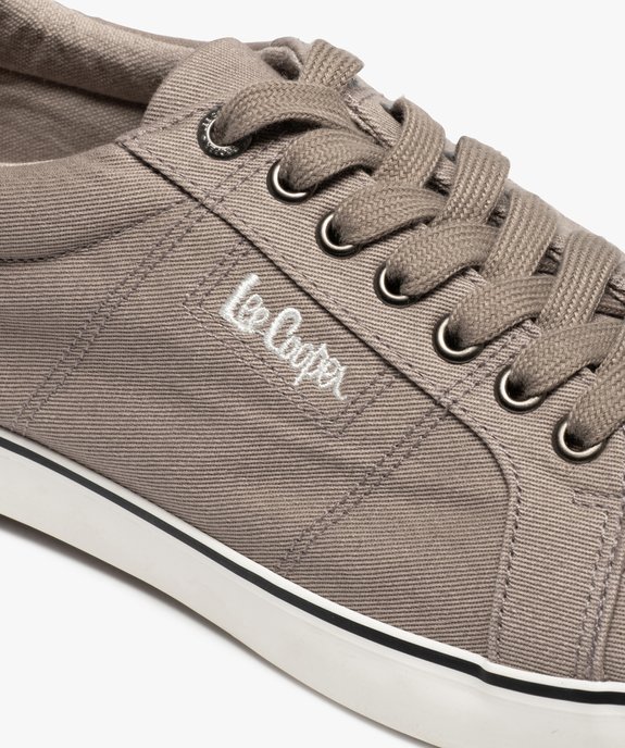 Baskets homme en toile à lacets – Lee Cooper Valmont vue6 - LEE COOPER - GEMO